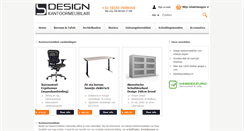 Desktop Screenshot of designkantoormeubilair.nl